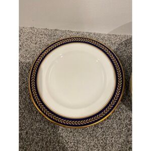 Vintage Coal port wedgewood blue wheat Stanton  tea/side plate